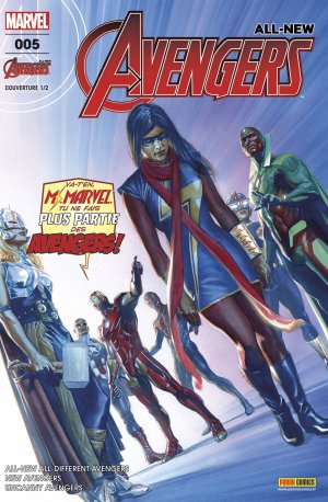 All-New Avengers 5 - couverture régulière : 1/2 (Alex Ross – tirage 50%)