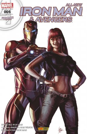 couverture, jaquette All-New Iron Man & Avengers 5 Kiosque (2016 - 2017) (Panini Comics) Comics
