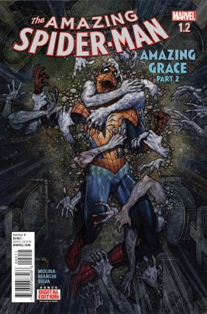 couverture, jaquette The Amazing Spider-Man 1.2  - Amazing Grace Part Two: My Heart To FearIssues V4 (2015 - 2017) (Marvel) Comics