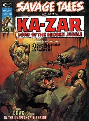 Savage Tales # 7 Issues V1 (1971 - 1975)