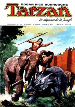 Tarzan 28 - Le marais des hommes verts