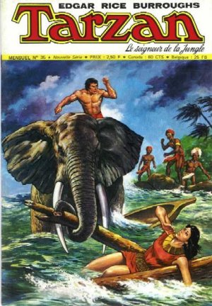 Tarzan 35 - La jungle en flammes