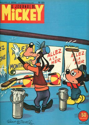 couverture, jaquette Le journal de Mickey 323  (Disney) Magazine