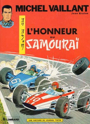 couverture, jaquette Michel Vaillant 10  - L'Honneur du Samouraï (editions du lombard) BD
