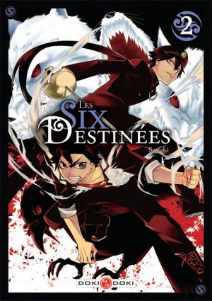 couverture, jaquette Les six destinées 2  (doki-doki) Manga