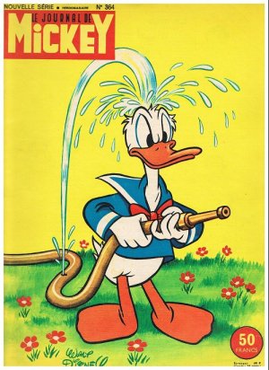 couverture, jaquette Le journal de Mickey 364  (Disney) Magazine