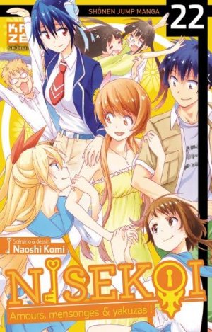 couverture, jaquette Nisekoi 22  (kazé manga) Manga
