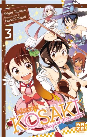 couverture, jaquette Nisekoi : Kosaki, Magical Patissière ! 3  (kazé manga) Manga