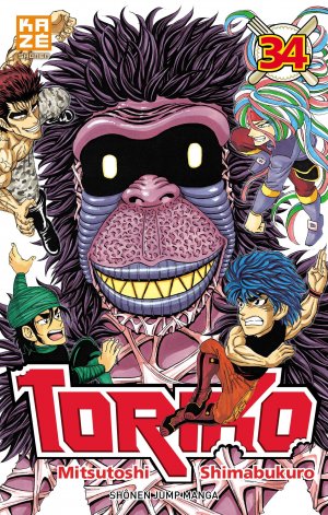 couverture, jaquette Toriko 34  (kazé manga) Manga