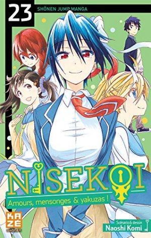 couverture, jaquette Nisekoi 23  (kazé manga) Manga