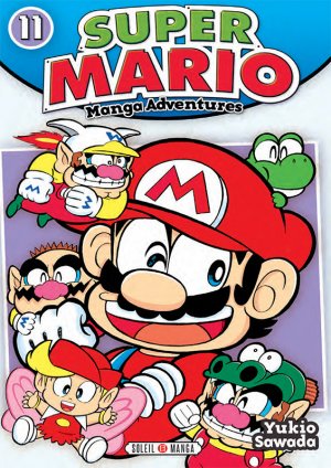 couverture, jaquette Super Mario - Manga adventures 11 Manga adventures (soleil manga) Manga