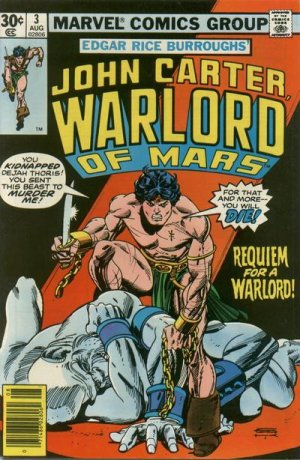 John Carter - Warlord of Mars # 3 Issues V1 (1977 - 1979)