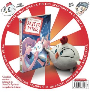 Save me Pythie Coffret tome 5 + peluche 5 Global manga