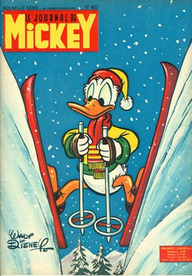 couverture, jaquette Le journal de Mickey 403  (Disney) Magazine