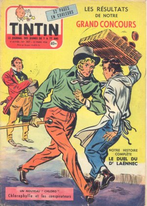 Tintin : Journal Des Jeunes De 7 A 77 Ans 387