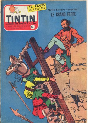 Tintin : Journal Des Jeunes De 7 A 77 Ans 452