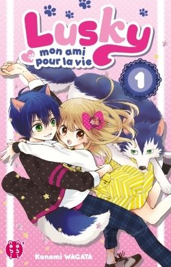 couverture, jaquette Lusky, mon ami pour la vie 1  (nobi nobi!) Manga