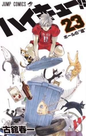 couverture, jaquette Haikyû !! Les as du volley 23  (Shueisha) Manga