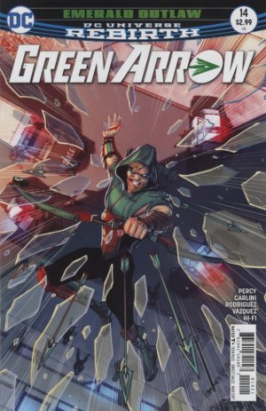 couverture, jaquette Green Arrow 14  - Emerald Outlaw - Part ThreeIssues V6 (2016 - Ongoing) (DC Comics) Comics