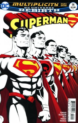 couverture, jaquette Superman 14  - Multiplicity - Part OneIssues V4 (2016 - 2018) (DC Comics) Comics