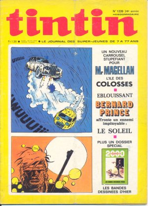 Tintin : Journal Des Jeunes De 7 A 77 Ans 1220