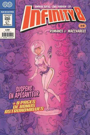 couverture, jaquette Infinity 8 3  - Romance et macchabees Kiosque (rue de sèvres) Comics