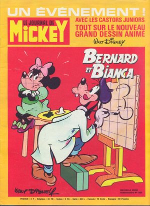 couverture, jaquette Le journal de Mickey 1325  (Disney) Magazine
