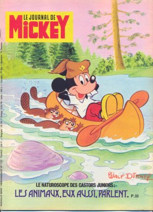 couverture, jaquette Le journal de Mickey 1345  (Disney) Magazine