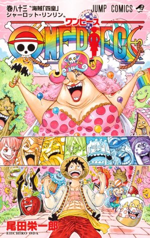 couverture, jaquette One Piece 83  (Shueisha) Manga