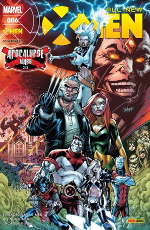 couverture, jaquette X-Men - All-New X-Men 6  - couverture régulière : 2/2 (Todd Nauck – tirage 50%)Kiosque V6 (2016 - 2017) (Panini Comics) Comics