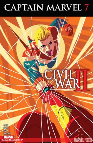 Captain Marvel # 7 Issues V10 (2016 - 2017)