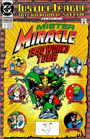 Justice League International 1 - Justice League International featuring Mister Miracle