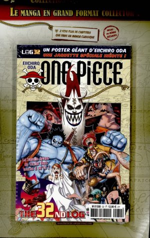 couverture, jaquette One Piece 32 Logs (Hachette) Manga