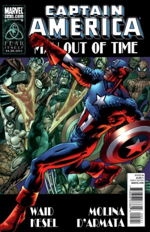 couverture, jaquette Captain America - Un Homme Hors du Temps 5 Issues (2011) (Marvel) Comics