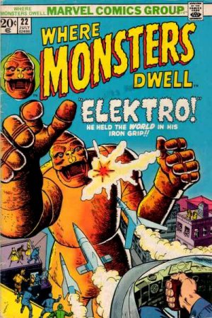Where Monsters Dwell 22 - Elektro! He Held a World in His Iron Grip!