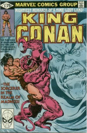 couverture, jaquette King Conan 5  - The Ring of Rakhamon!Issues (1980 - 1983) (Marvel) Comics