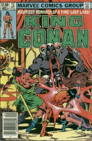 couverture, jaquette King Conan 12  - The Tombs under TarantiaIssues (1980 - 1983) (Marvel) Comics