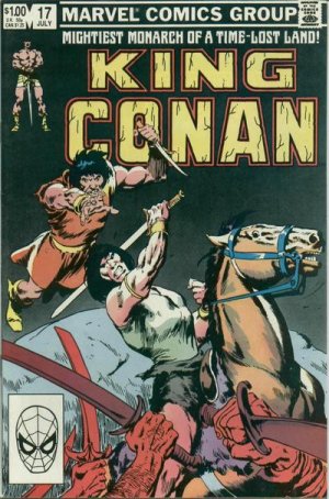 couverture, jaquette King Conan 17  - A Tyrant In AmberIssues (1980 - 1983) (Marvel) Comics