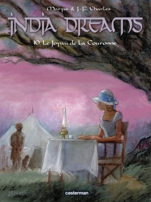 couverture, jaquette India dreams 10  - Le joyau de la couronnesimple 2010 (casterman bd) BD