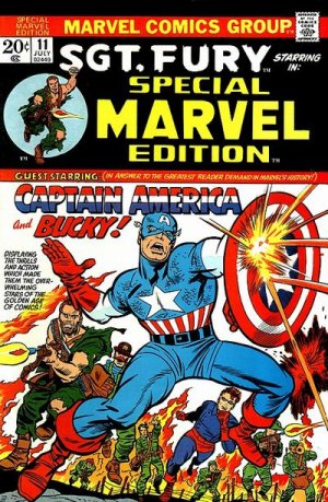 Special Marvel Edition 11 - Fighting Side-by-Side with... Captain America and Bucky!