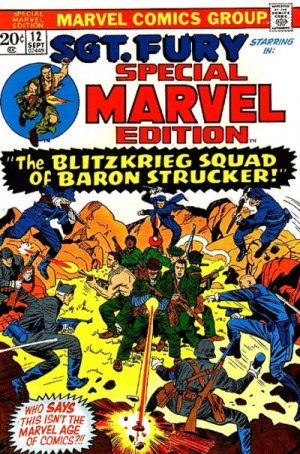 Special Marvel Edition 12 - The Blitzkrieg Squad of Baron Strucker!