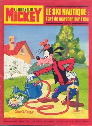 couverture, jaquette Le journal de Mickey 1346  (Disney) Magazine