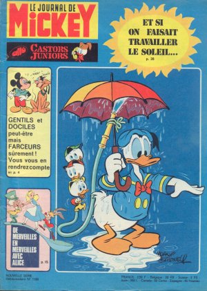 couverture, jaquette Le journal de Mickey 1189  (Disney) Magazine