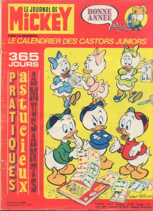 couverture, jaquette Le journal de Mickey 1177  (Disney) Magazine