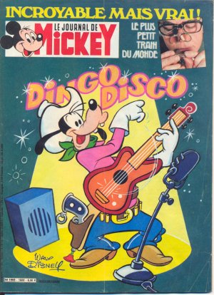 couverture, jaquette Le journal de Mickey 1600  (Disney) Magazine