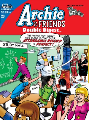 couverture, jaquette Archie And Friends 20 Magazine - Double Digest (2011 - 2014) (Archie comics) Comics