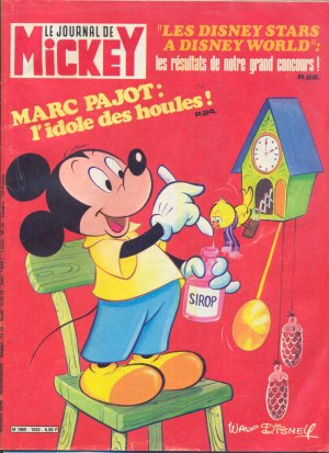 couverture, jaquette Le journal de Mickey 1533  (Disney) Magazine