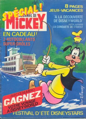 couverture, jaquette Le journal de Mickey 1518  (Disney) Magazine