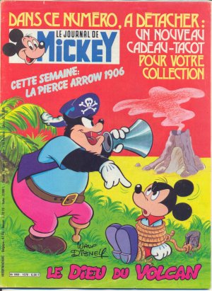 couverture, jaquette Le journal de Mickey 1579  (Disney) Magazine