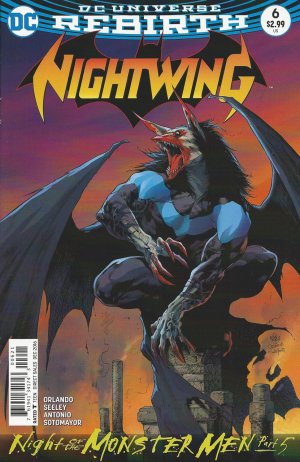 Nightwing 6 - Night of the Monster Men 5 (Cover 2)